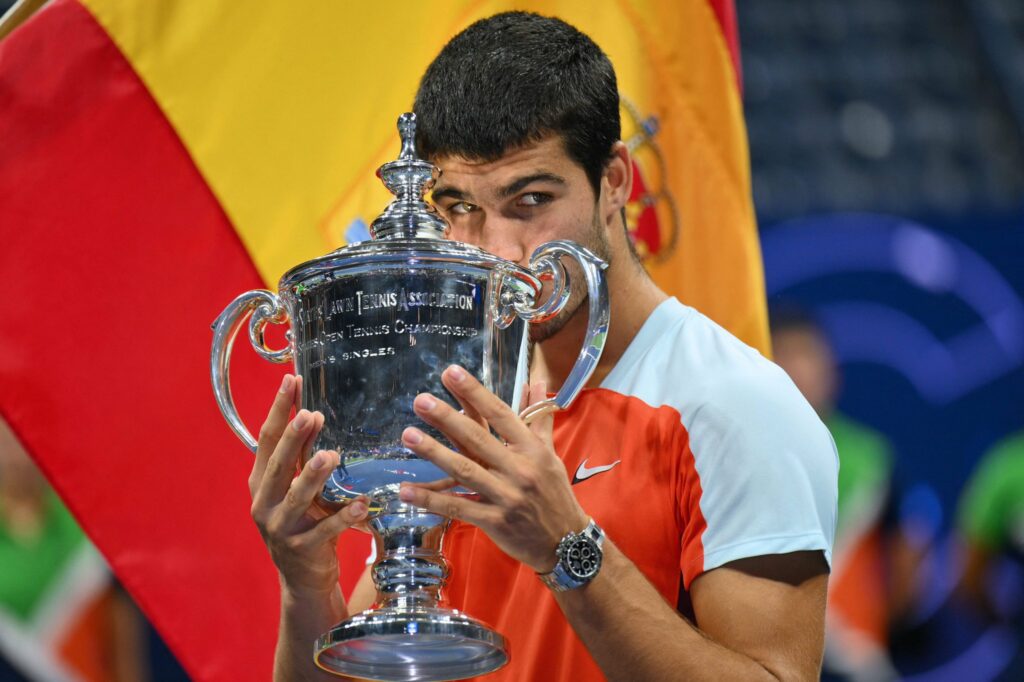 Alcaraz won the US Open championship by defeating Norwegian Casper Ruud 