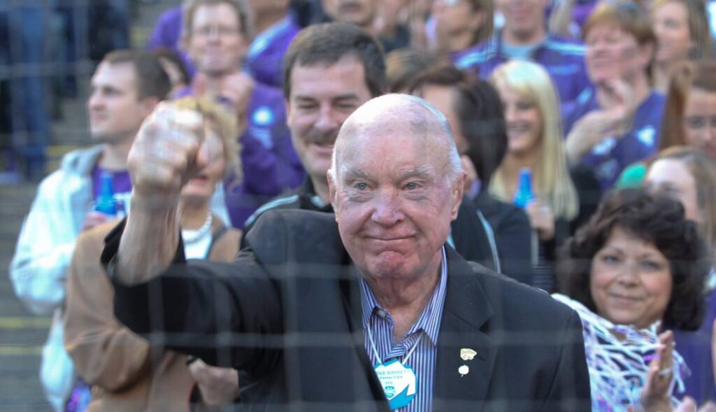 The legendary 'Mr. K-State's Ernie Barrett has passed away at the age of 93